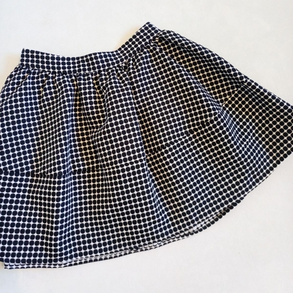 Express black and white polka dot circle skirt - Picture 4 of 8